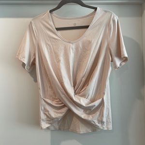 Lululemon Pale Pink Long Crop Top Size 6